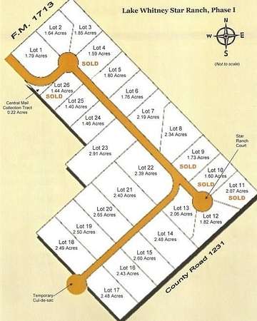 2.4 Acres of Residential Land for Sale in Whitney, Texas