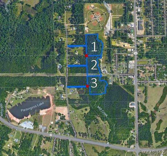 6 Acres of Residential Land for Sale in Millbrook, Alabama