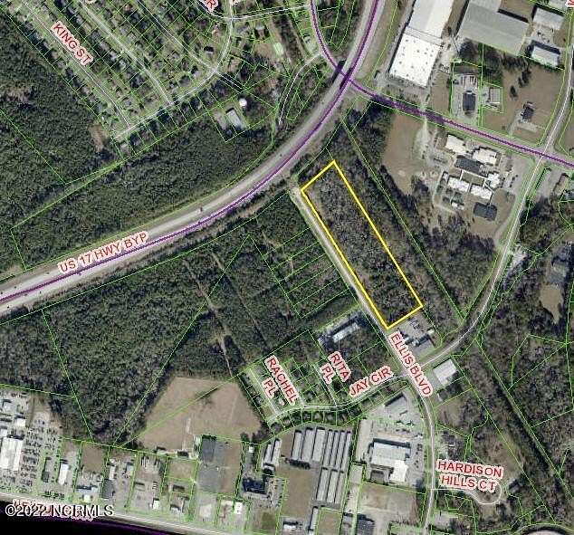 8 Acres of Land for Sale in Jacksonville, North Carolina