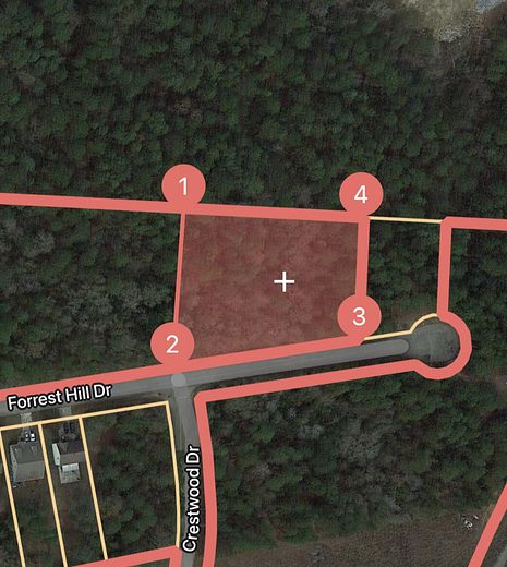 1.4 Acres of Residential Land for Sale in Hattiesburg, Mississippi