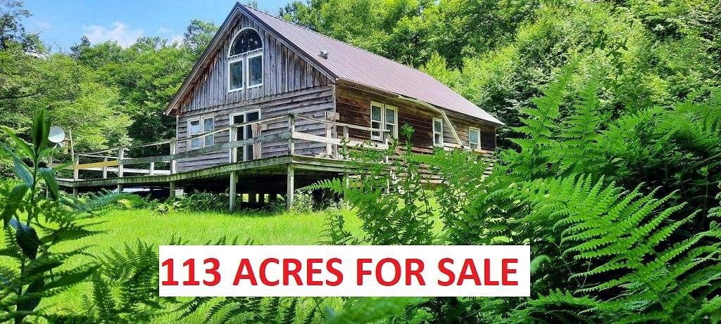 113 Acres of Recreational Land with Home for Sale in Colchester Town, New York