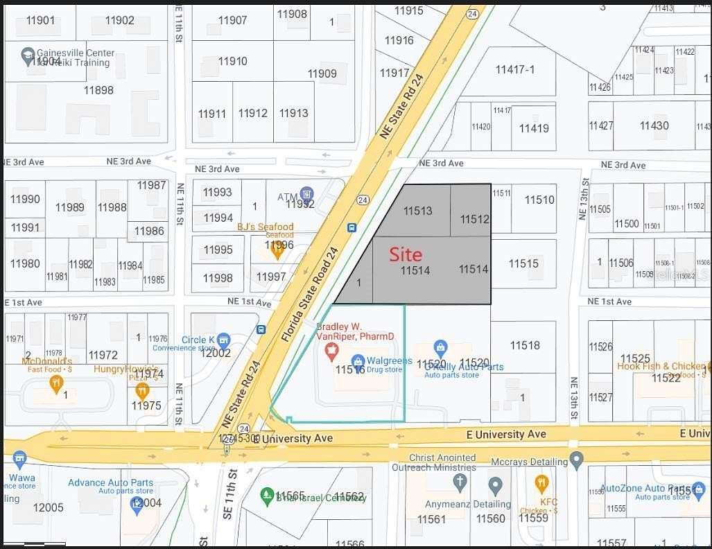 2 Acres of Mixed-Use Land for Sale in Gainesville, Florida