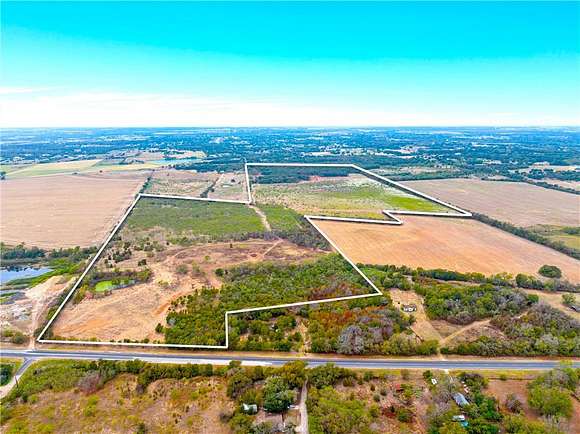153 Acres of Agricultural Land with Home for Sale in Waco, Texas