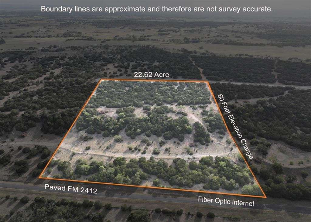 22.6 Acres of Land for Sale in Evant, Texas