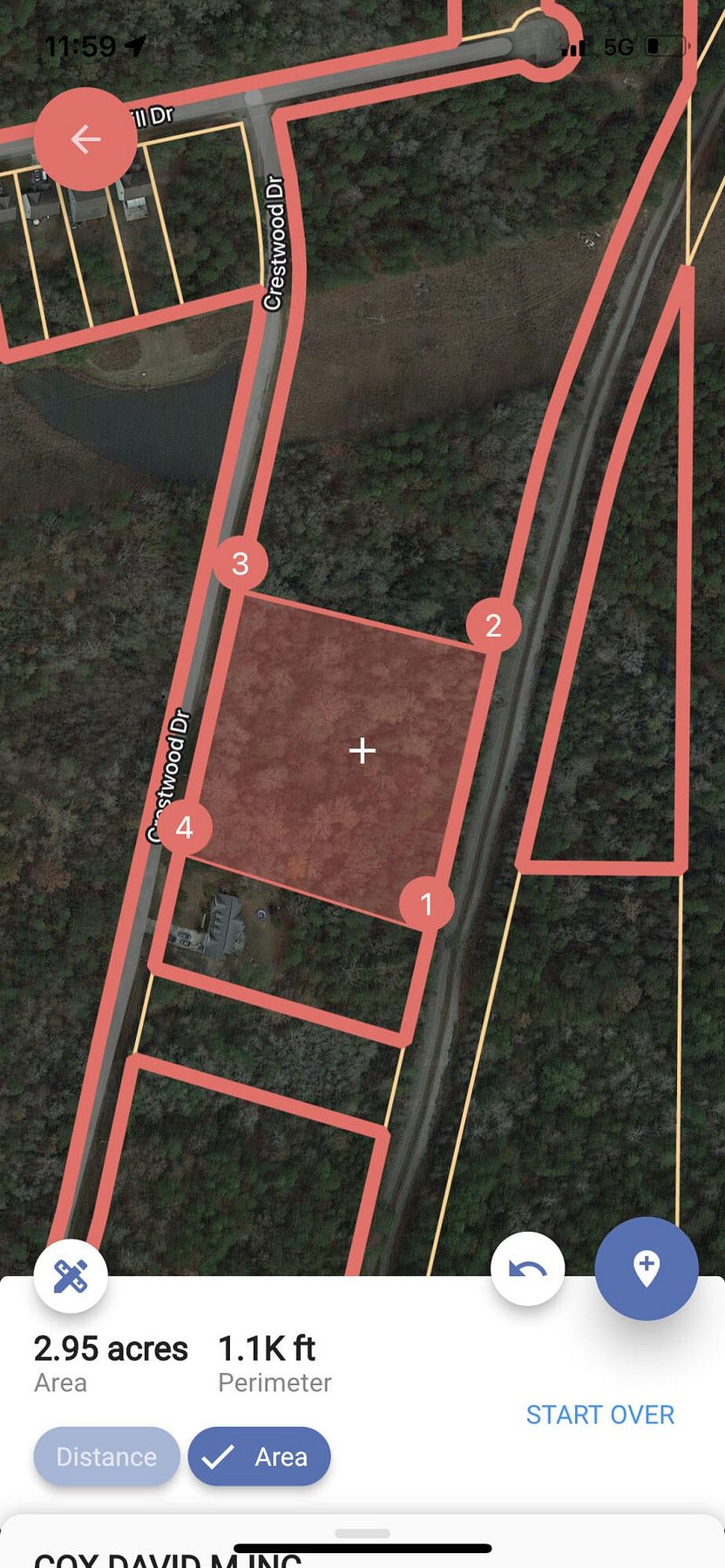 3.03 Acres of Residential Land for Sale in Hattiesburg, Mississippi