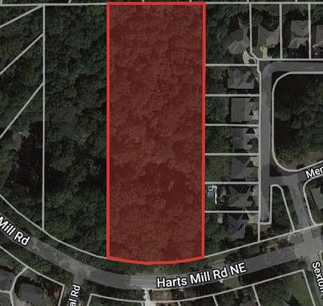 2.5 Acres of Improved Residential Land for Sale in Brookhaven, Georgia