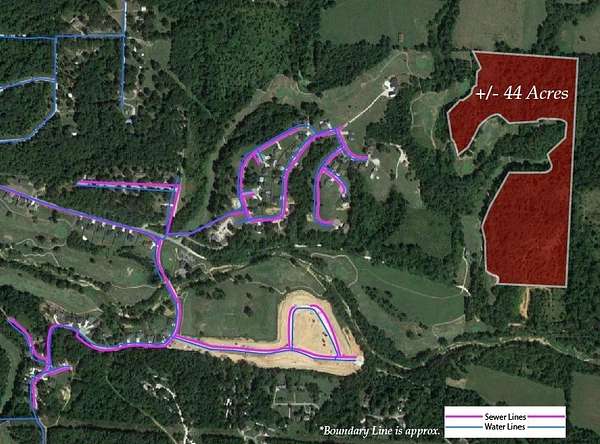 44.2 Acres of Agricultural & Residential Land for Sale in Pea Ridge, Arkansas