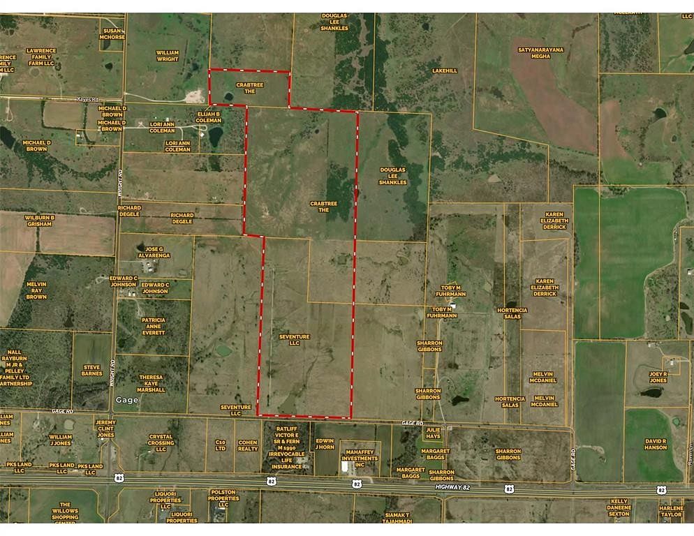 203 Acres of Agricultural Land for Sale in Sherman, Texas