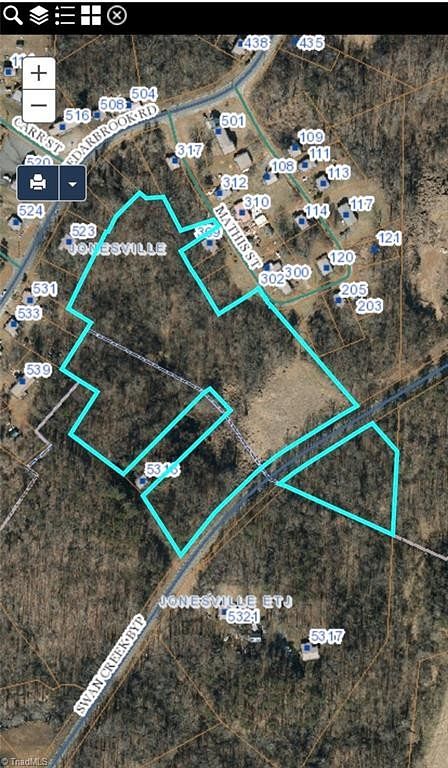 8.9 Acres of Land for Sale in Jonesville, North Carolina