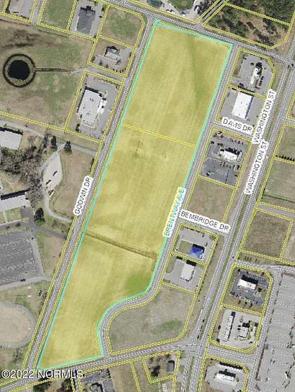 20.6 Acres of Commercial Land for Lease in Williamston, North Carolina