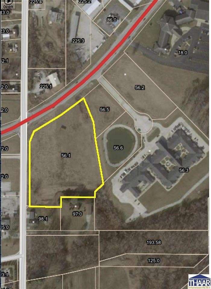 5 Acres of Commercial Land for Sale in Brazil, Indiana