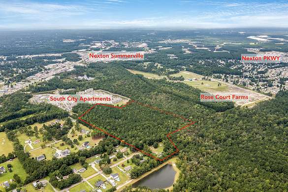 24 Acres of Mixed-Use Land for Sale in Summerville, South Carolina