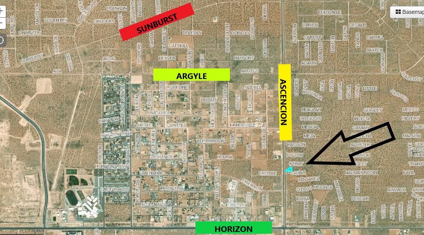 0.77 Acres of Residential Land for Sale in Horizon City, Texas