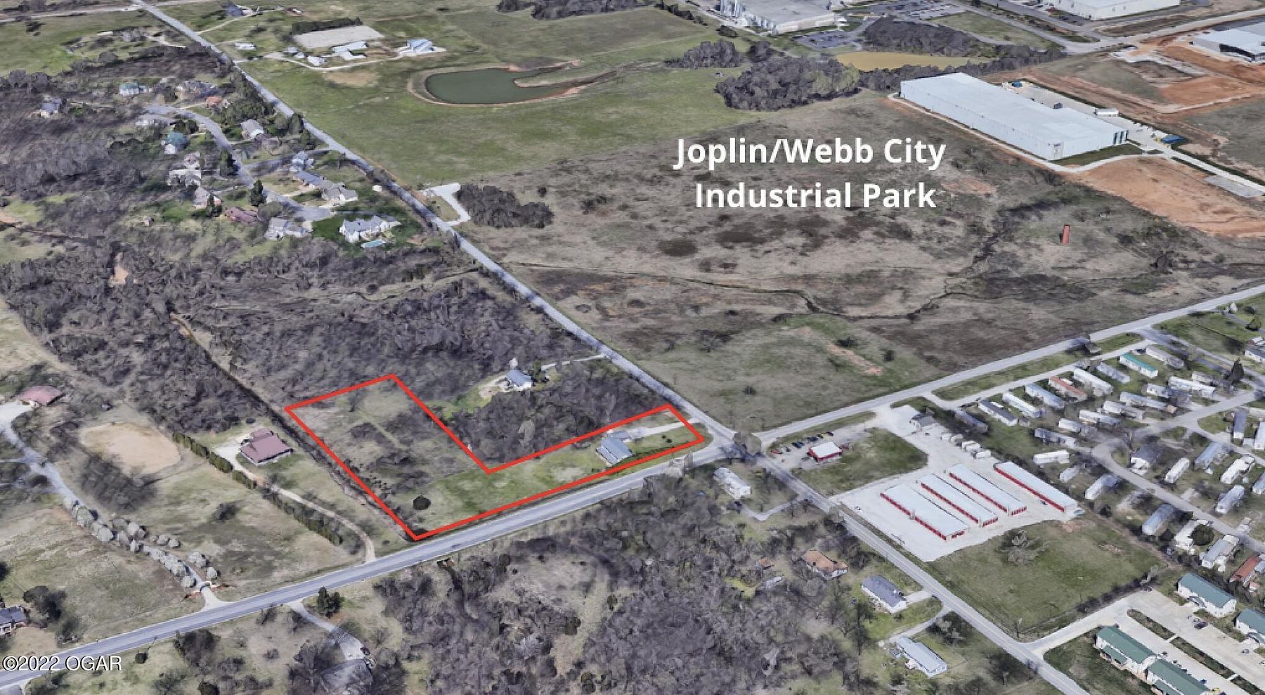 3.2 Acres of Commercial Land for Sale in Webb City, Missouri