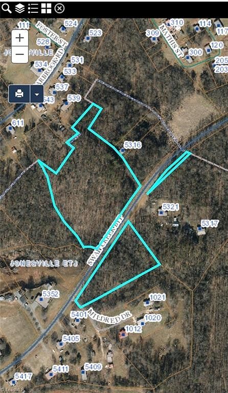 7 Acres of Land for Sale in Jonesville, North Carolina