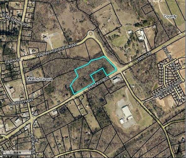 13.2 Acres of Commercial Land for Sale in Covington, Georgia