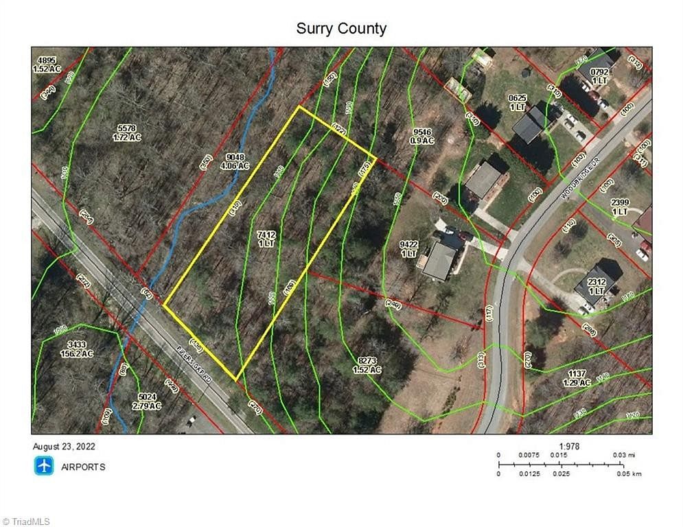 5 Acres of Residential Land for Sale in Mount Airy, North Carolina