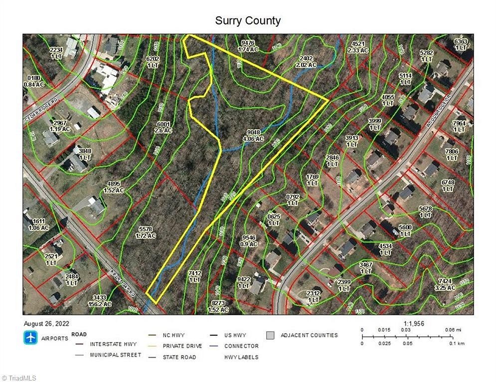 5 Acres of Residential Land for Sale in Mount Airy, North Carolina