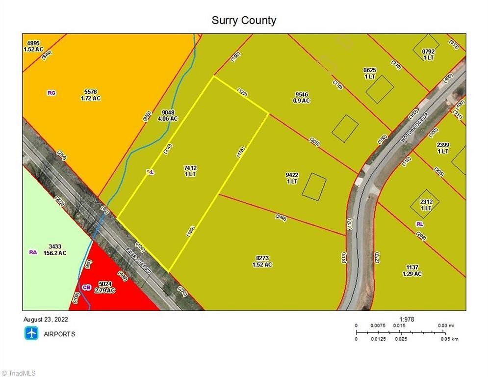 5 Acres of Residential Land for Sale in Mount Airy, North Carolina