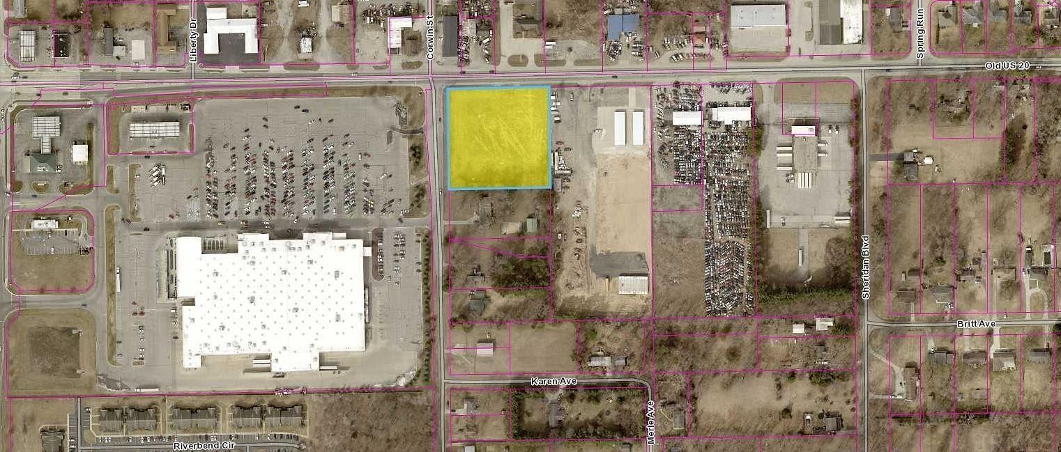 2.1 Acres of Commercial Land for Sale in Elkhart, Indiana