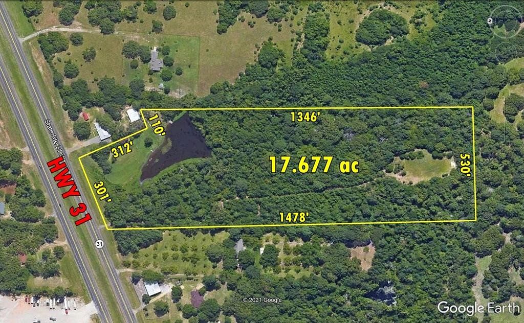 17.7 Acres of Commercial Land for Sale in Tyler, Texas