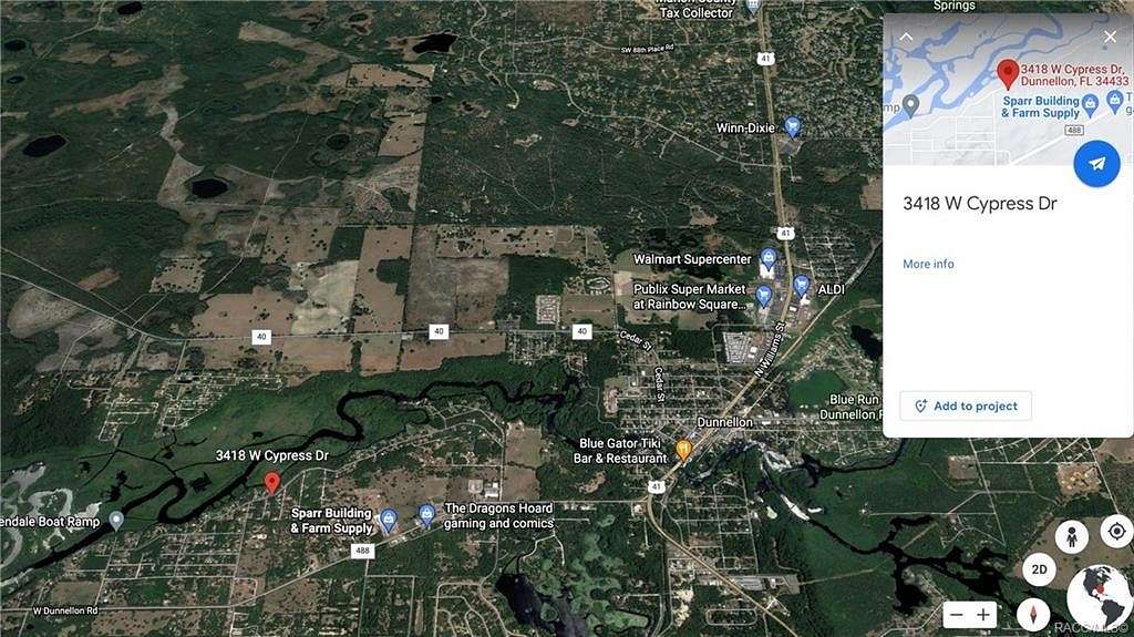 0.41 Acres of Land for Sale in Dunnellon, Florida