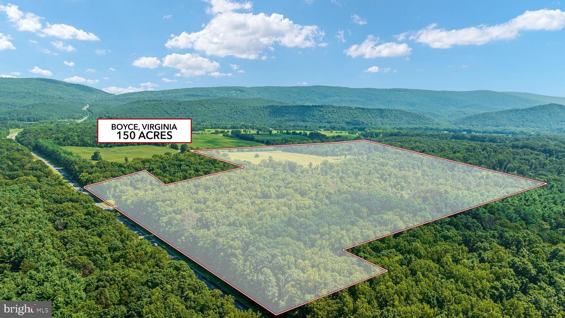 150 Acres of Land for Sale in Boyce, Virginia