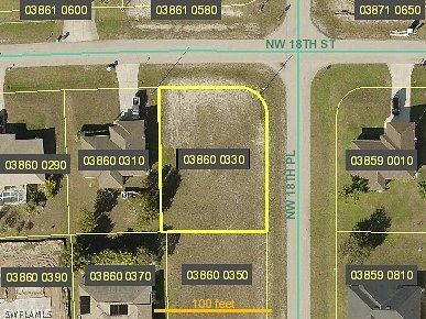 0.262 Acres of Residential Land for Sale in Cape Coral, Florida