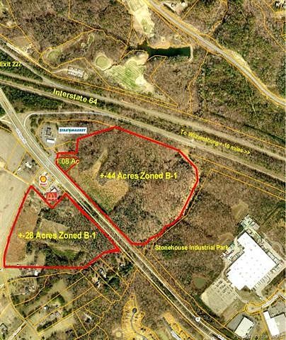 44 Acres of Commercial Land for Sale in Toano, Virginia