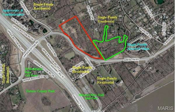 9 Acres of Residential Land for Sale in St. Charles, Missouri