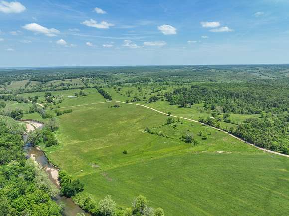 353 Acres of Improved Agricultural Land for Sale in Mountain Grove, Missouri