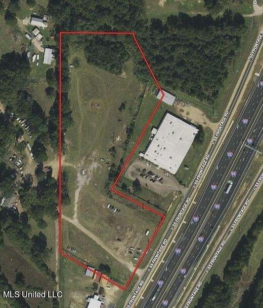 8.6 Acres of Commercial Land for Sale in Byram, Mississippi