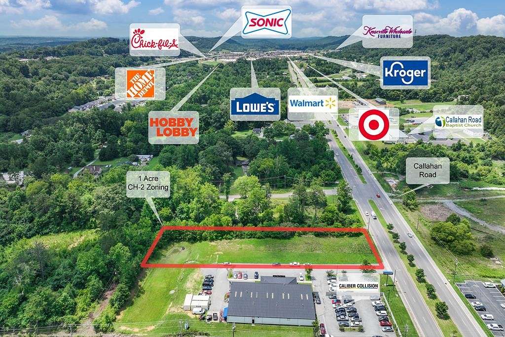 1.2 Acres of Commercial Land for Sale in Knoxville, Tennessee