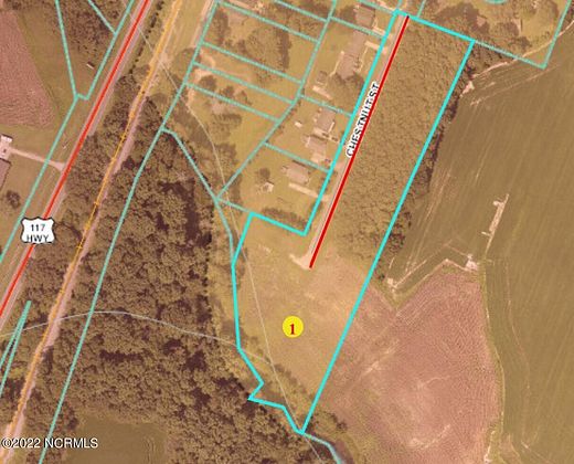 7.7 Acres of Residential Land for Sale in Fremont, North Carolina