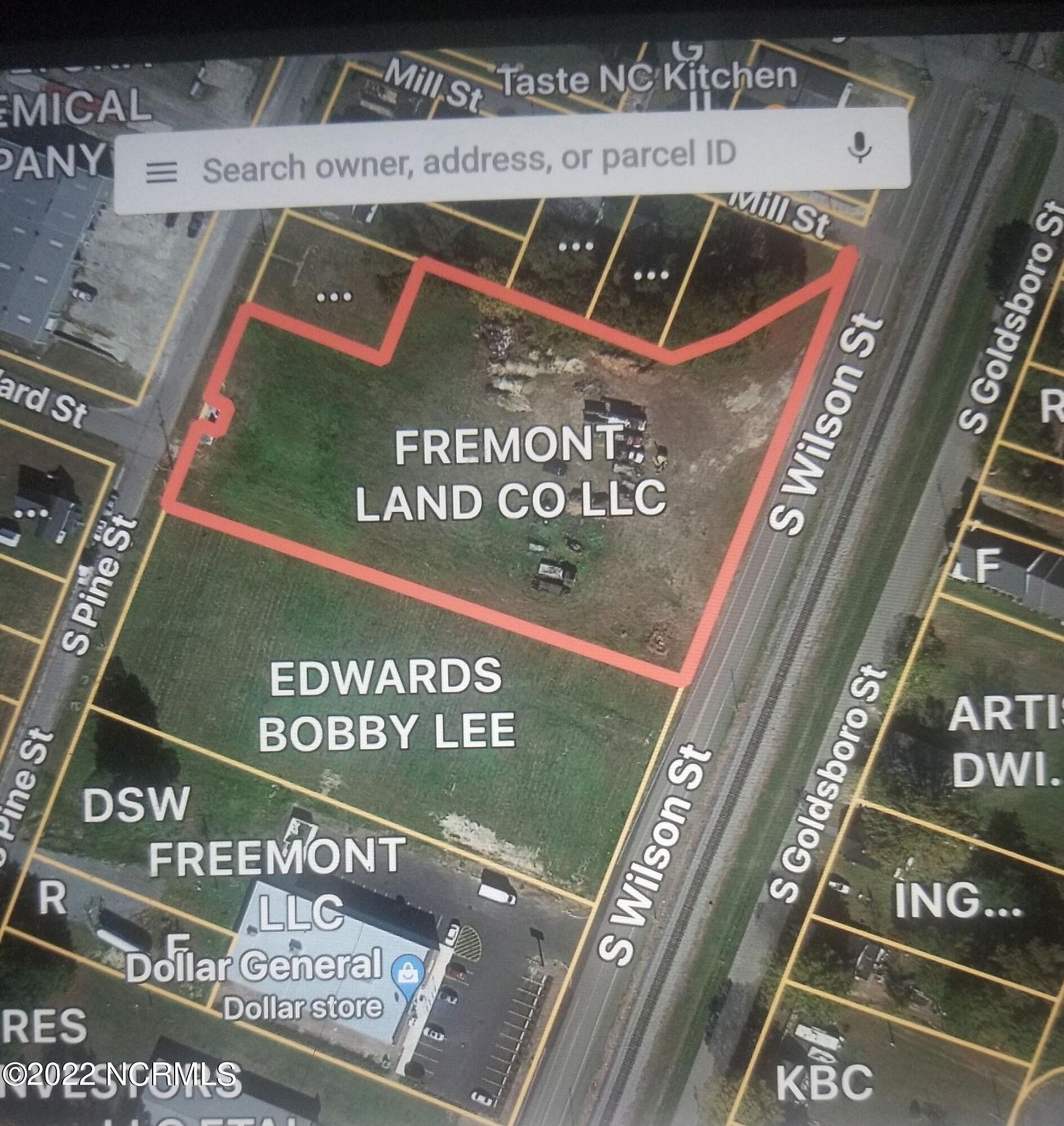 2.2 Acres of Commercial Land for Sale in Fremont, North Carolina