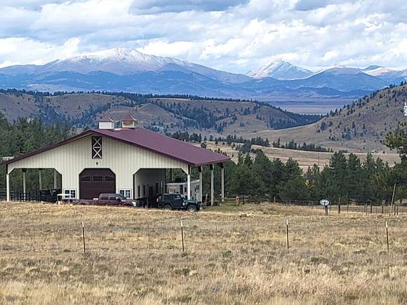 35 Acres of Recreational Land with Home for Sale in Hartsel, Colorado