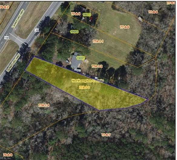 1.2 Acres of Commercial Land for Sale in Eastville, Virginia
