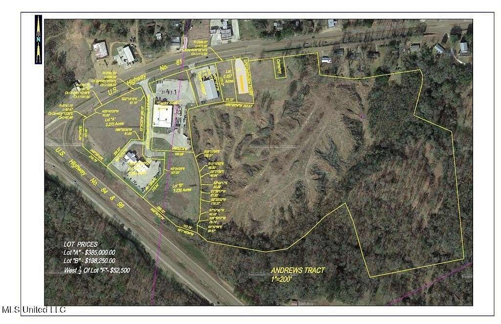 0.66 Acres of Commercial Land for Sale in Natchez, Mississippi