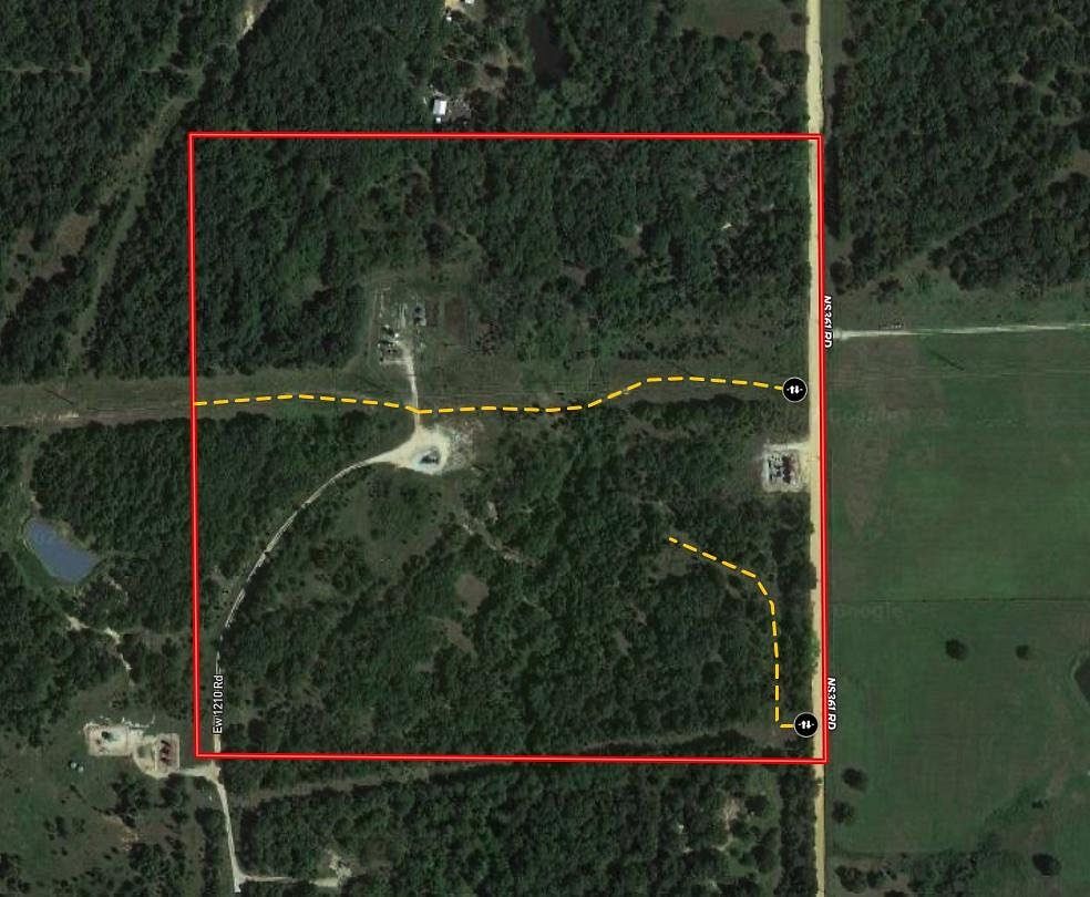 40 Acres of Recreational Land & Farm for Sale in Seminole, Oklahoma