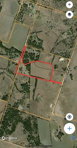 26.8 Acres of Land with Home for Sale in Purmela, Texas