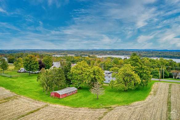 41.8 Acres of Agricultural Land with Home for Sale in Athens, New York