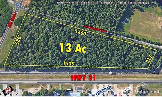 1.2 Acres of Commercial Land for Sale in Tyler, Texas