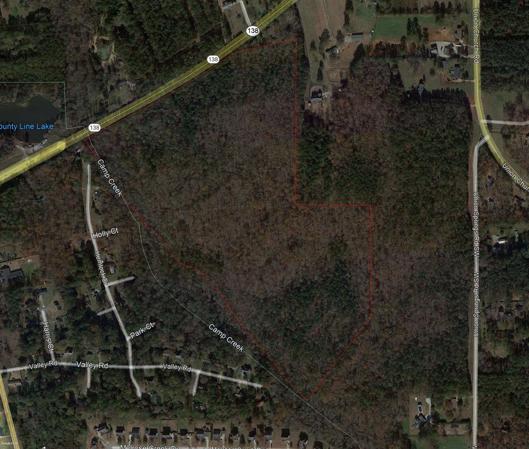 68.1 Acres of Land for Sale in Stockbridge, Georgia