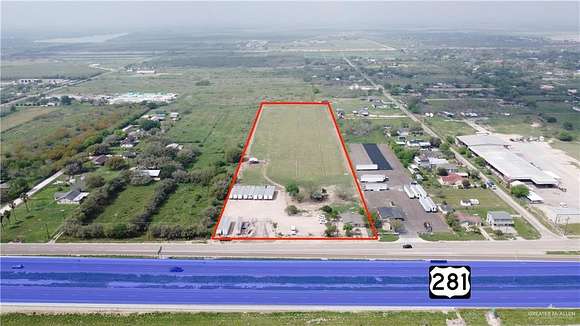 8.6 Acres of Commercial Land for Sale in Edinburg, Texas