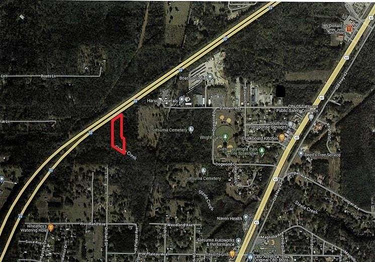 3.8 Acres of Mixed-Use Land for Sale in Satsuma, Alabama