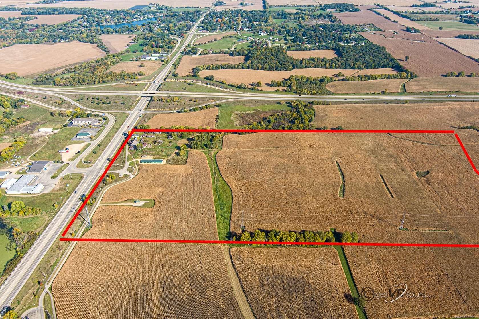 68.9 Acres of Land for Sale in Freeport, Illinois
