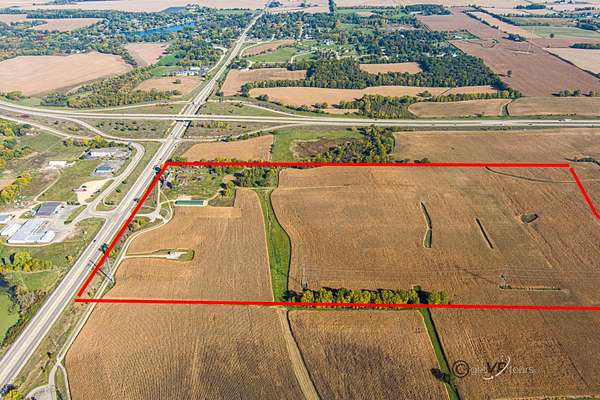 68.9 Acres of Land for Sale in Freeport, Illinois