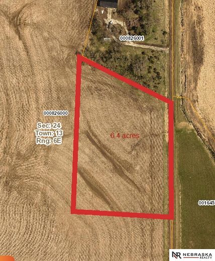6.4 Acres of Residential Land for Sale in Ceresco, Nebraska
