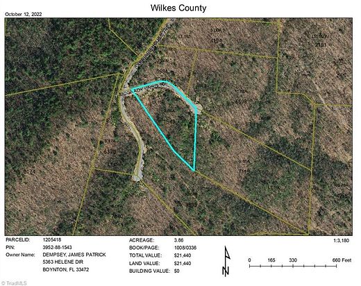 3.9 Acres of Residential Land for Sale in McGrady, North Carolina