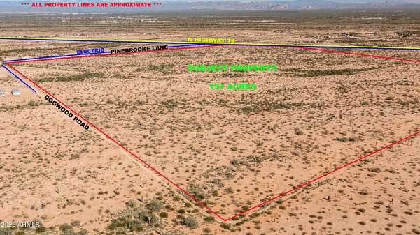 156 Acres of Land for Sale in Florence, Arizona